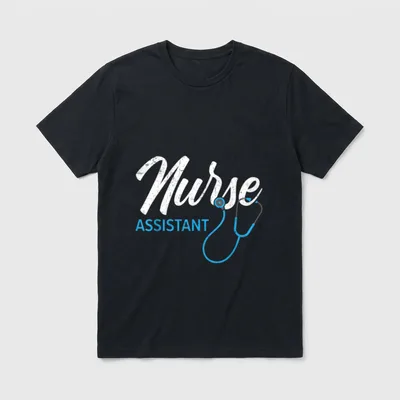 Nurse Assistant Certified Nursing Medical Provides T-Shirt – Classic T-Shirt in Black