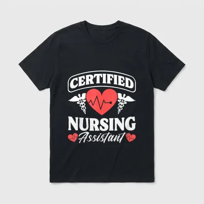 CNA Certified Nursing Assistant Assistant Reads T-Shirt – Classic T-Shirt in Black