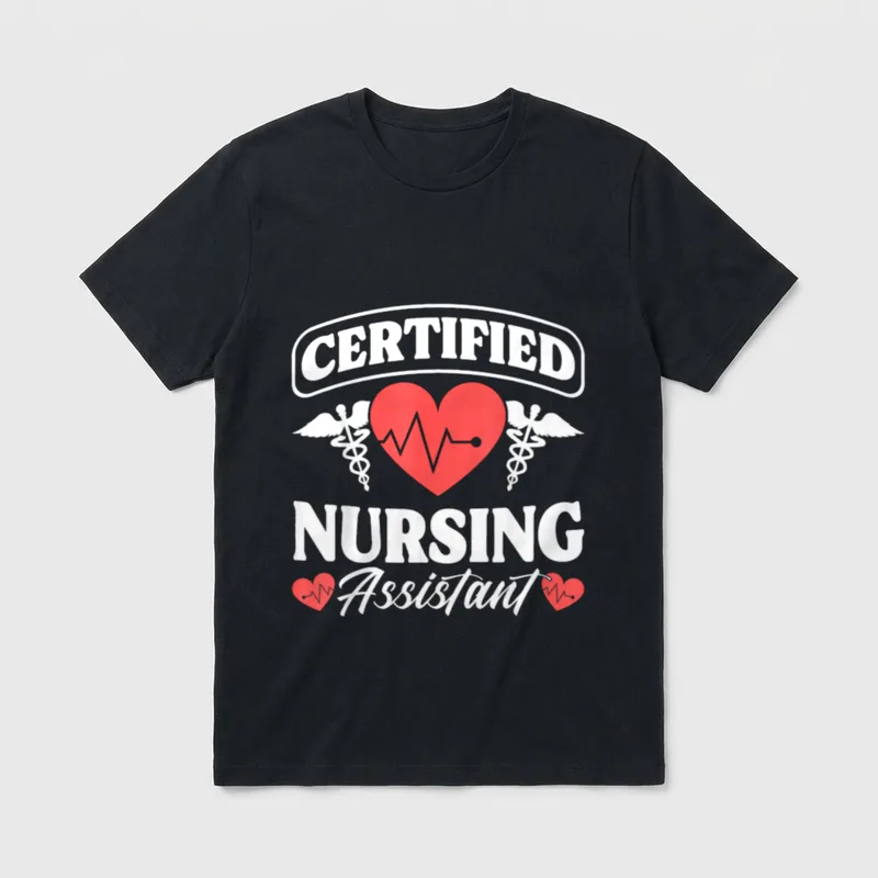 CNA Certified Nursing Assistant Assistant Reads T-Shirt – Classic T-Shirt in Black