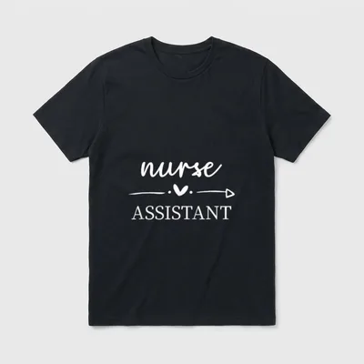 Stethoscope CNA Certified Nursing Assistant Aide T-Shirt – Classic T-Shirt in Black