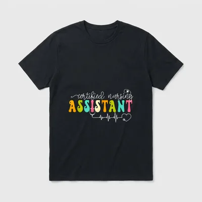 CNA Certified Nursing Assistant Appreciation Week T-Shirt – Classic T-Shirt in Black