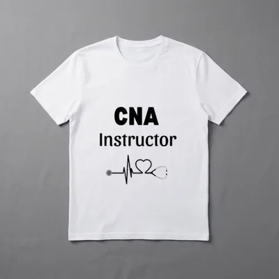 CNA Instructor Certified Nursing Assistant T-Shirt – Classic T-Shirt in Black