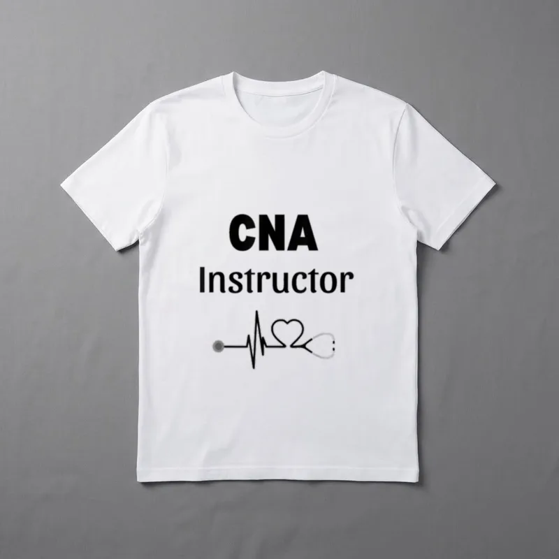 CNA Instructor Certified Nursing Assistant T-Shirt – Classic T-Shirt in Black