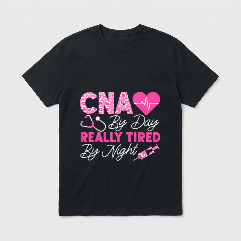 CNA Nurse Certified Nursing Assistant Day T-Shirt – Classic T-Shirt in Black