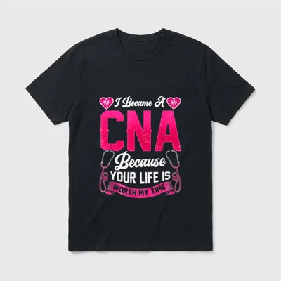 Certified Nursing Assistant CNA Classic T-Shirt – Classic T-Shirt in Black