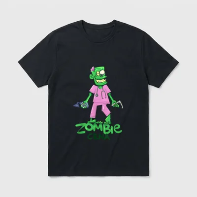 Zombie CRNA Fun and Cute Anesthesia T-Shirt – Classic T-Shirt in Black
