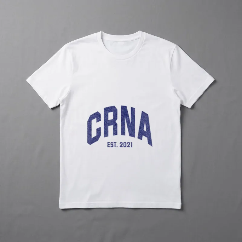 Nurse Anesthetist CRNA Graduation 2021 T-Shirt – Classic T-Shirt in Black