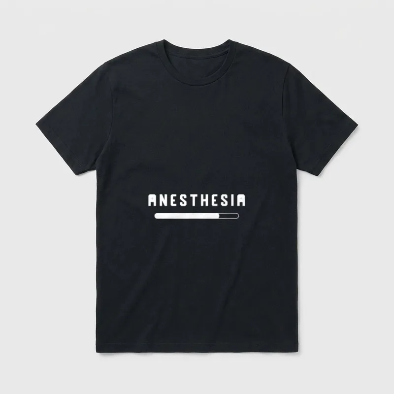 Anesthetist Anesthetists Anesthesia Nurse Job Also T-Shirt – Classic T-Shirt in Black