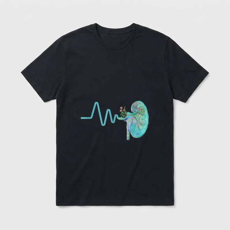 Dialysis Technician Week Kidney Team Tech T-Shirt – Classic T-Shirt in Black
