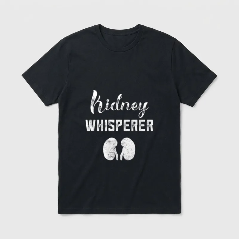 Dialysis Patient Renal Kidney Whisperer Nurse T-Shirt – Classic T-Shirt in Black