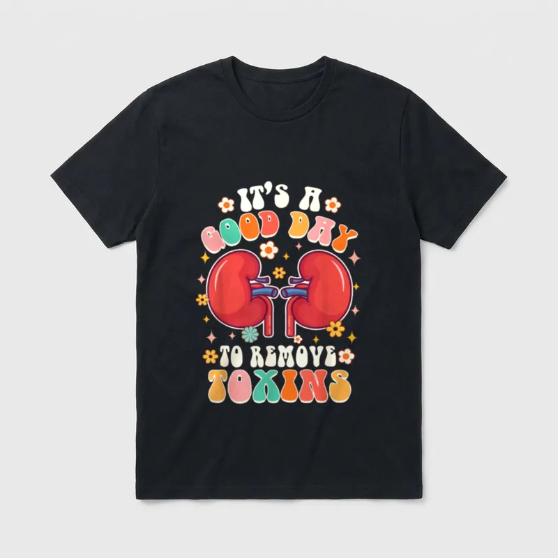 Remove Toxins Kidney Nephrology Nurse T-Shirt – Classic T-Shirt in Black