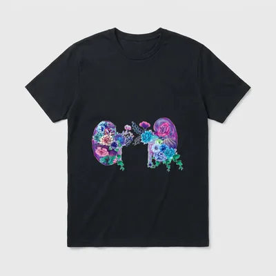 Kidney Nephrologist RN LPN CNA Dialysis T-Shirt – Classic T-Shirt in Black