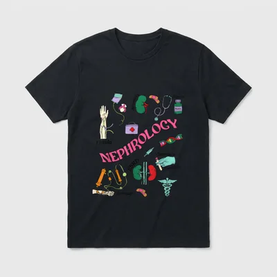 Nephrology Dialysis Tech Kidney Appreciation Nurse T-Shirt – Classic T-Shirt in Black