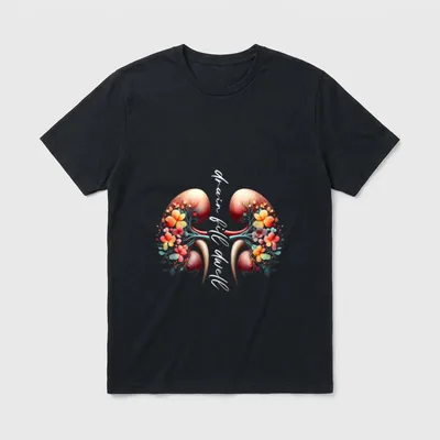 Fill Dwell Kidney Disease Peritoneal Dialysis T-Shirt – Classic T-Shirt in Black