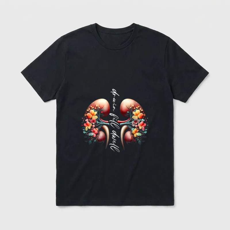 Fill Dwell Kidney Disease Peritoneal Dialysis T-Shirt – Classic T-Shirt in Black