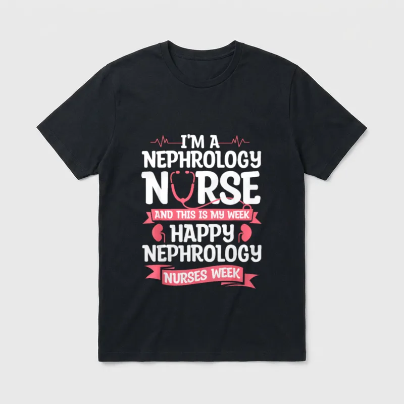 I'm a Nephrology Nurse T-Shirt – Classic T-Shirt in Black