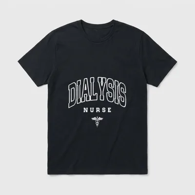 Dialysis Nurse Nephrology Nursing Day Week T-Shirt – Classic T-Shirt in Black