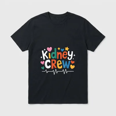 Dialysis Technician Kidney Nurse T-Shirt – Classic T-Shirt in Black