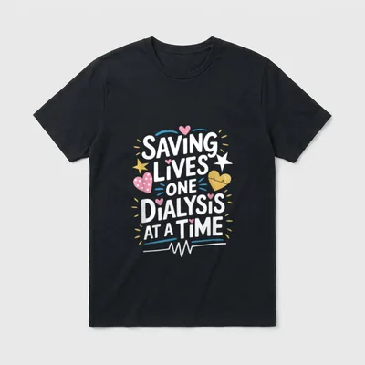 Dialysis Technician Kidney Nurse for Tech T-Shirt – Classic T-Shirt in Black