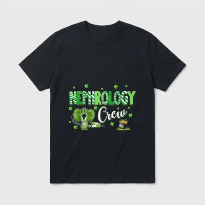 Crew St Day Kidney Dialysis Nurse T-Shirt – Classic T-Shirt in Black