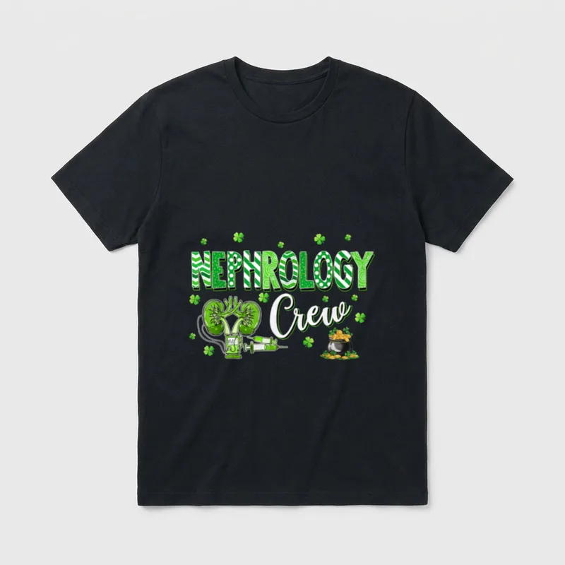 Crew St Day Kidney Dialysis Nurse T-Shirt – Classic T-Shirt in Black