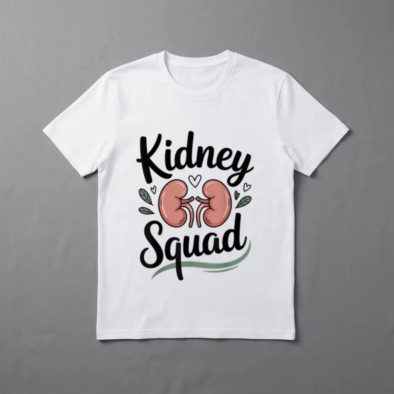 Kidney Squad Dialysis Technician Nephrology Nurse T-Shirt – Classic T-Shirt in Black