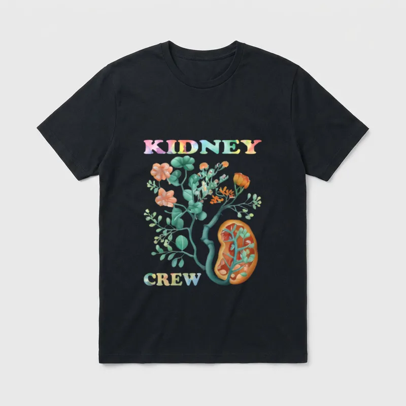 Kidney Crew Tech Nephrology Cute Nurse T-Shirt – Classic T-Shirt in Black