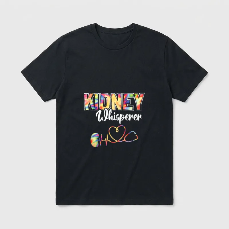 Funny Nephrology Nursing Team T-Shirt – Classic T-Shirt in Black