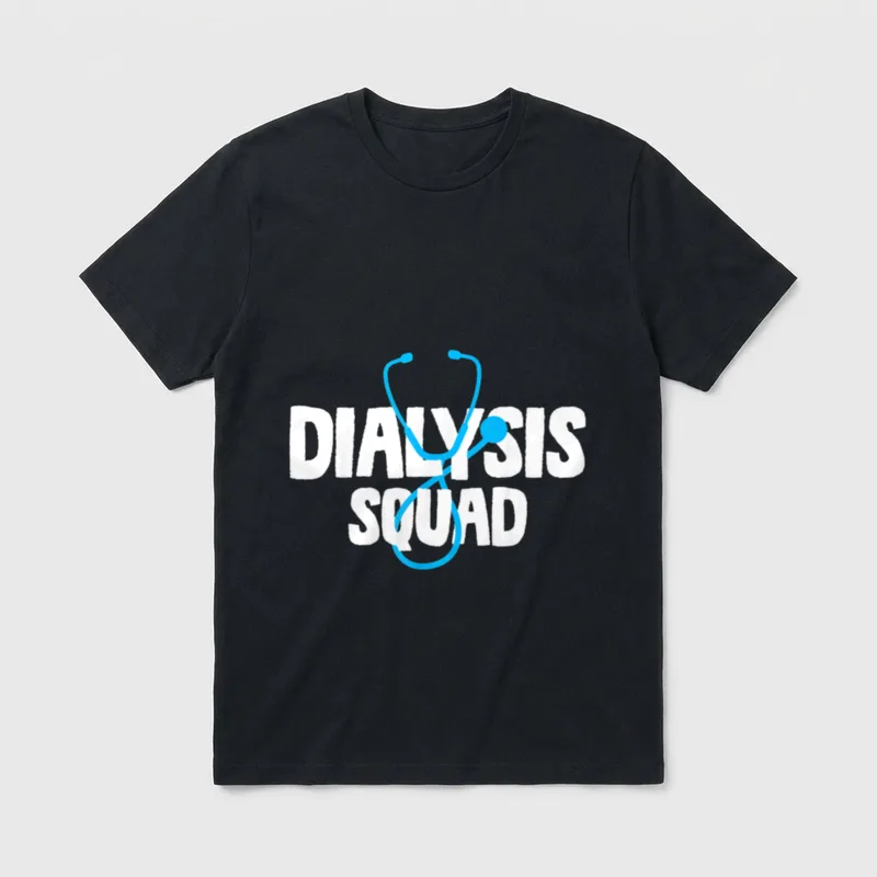 Dialysis Technician Nurse Nephrology Classic T-Shirt – Classic T-Shirt in Black