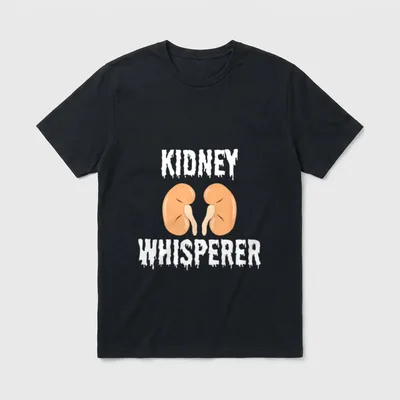 Kidney Whisperer Dialysis Nurse Nephrology T-Shirt – Classic T-Shirt in Black