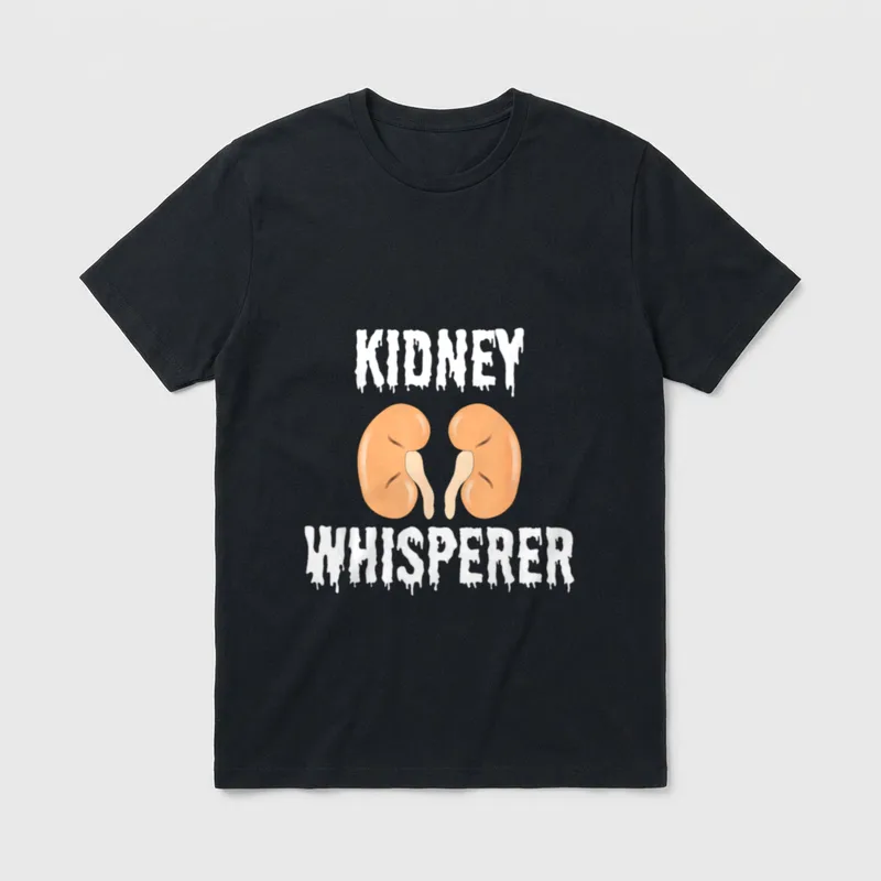 Kidney Whisperer Dialysis Nurse Nephrology T-Shirt – Classic T-Shirt in Black