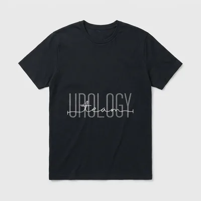Urology Teams Crews Staff Nurse Urologist T-Shirt – Text reading UROLOGY and team – Classic T-Shirt in Black