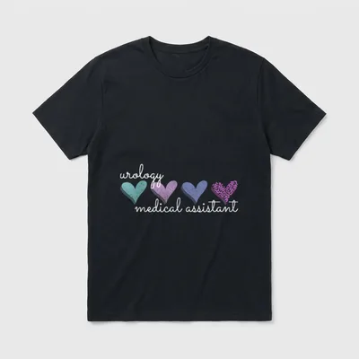 Urology Medical Assistant Nephrology Nurse T-Shirt – Classic T-Shirt in Black