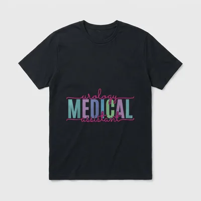 Urology Medical Assistant Nephrology Nurse Working T-Shirt – Classic T-Shirt in Black
