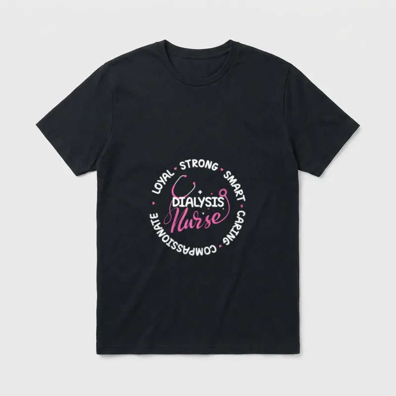 Dialysis Nurse Nurse Specialty T-Shirt – Classic T-Shirt in Black