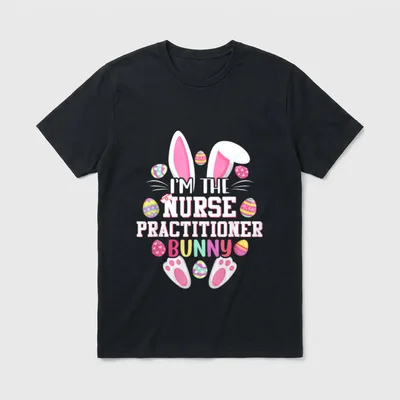 I'm the Nurse Practitioner Bunny T-Shirt – Classic T-Shirt in Black