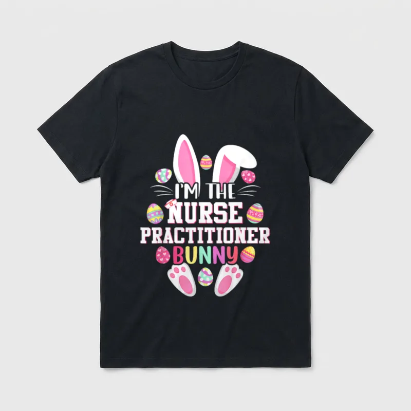I'm the Nurse Practitioner Bunny T-Shirt – Classic T-Shirt in Black