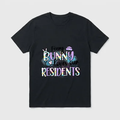 Every Bunny Frequency Orthopedic Nurse Nursing T-Shirt – Classic T-Shirt in Black