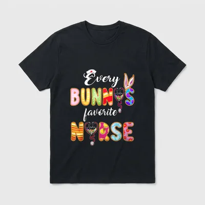 Blessed Easter Nurse Life Stethoscope Cool T-Shirt – Classic T-Shirt in Black