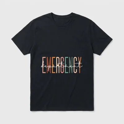 Emergency Department Room Healthcare Nursing Classic T-Shirt – Classic T-Shirt in Black