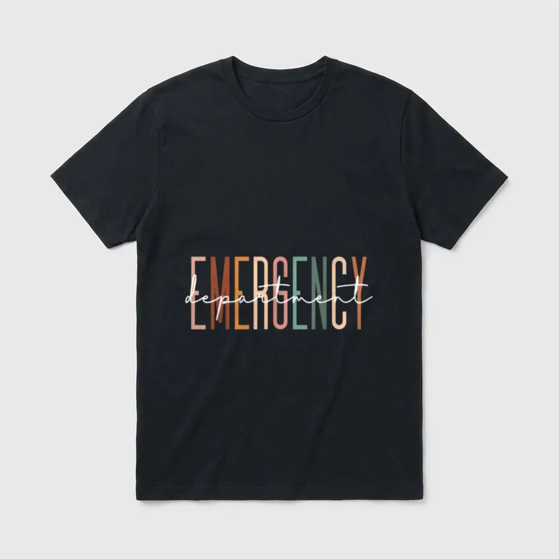 Emergency Department Room Healthcare Nursing Classic T-Shirt – Classic T-Shirt in Black