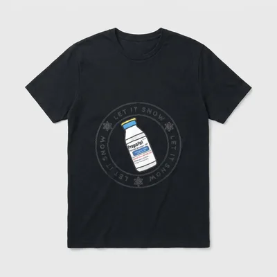 Let It Snow Propofol CRNA Nurse T-Shirt – Classic T-Shirt in Black