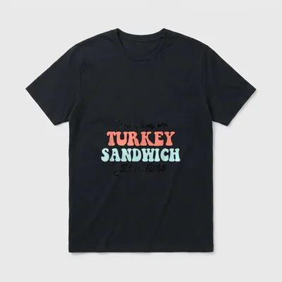 Time Funny ER Nurse T-Shirt – Saving lives one TURKEY SANDWICH At a time – Classic T-Shirt in Black