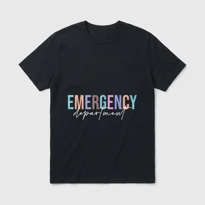 Emergency Department Room Healthcare Nursing Makes T-Shirt – Classic T-Shirt in Black