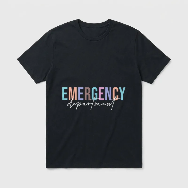 Emergency Department Room Healthcare Nursing Makes T-Shirt – Classic T-Shirt in Black