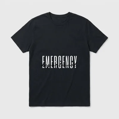 Emergency Department Room Healthcare Nursing Care T-Shirt – Classic T-Shirt in Black