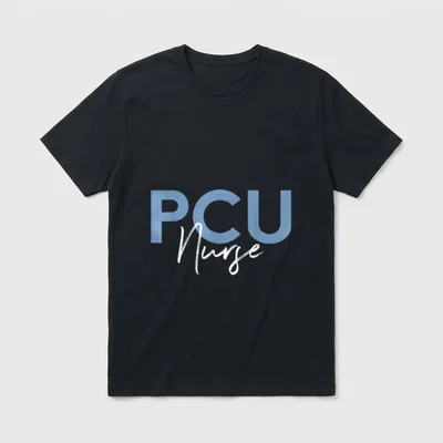 Progressive Care Unit PCU Nurse Room T-Shirt – Classic T-Shirt in Black