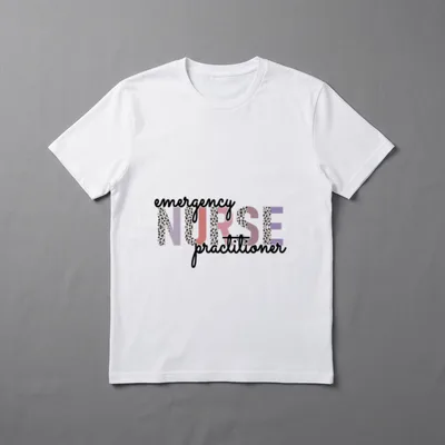 Emergency Nurse Practitioner ER Nursing Medicine T-Shirt – Classic T-Shirt in Black