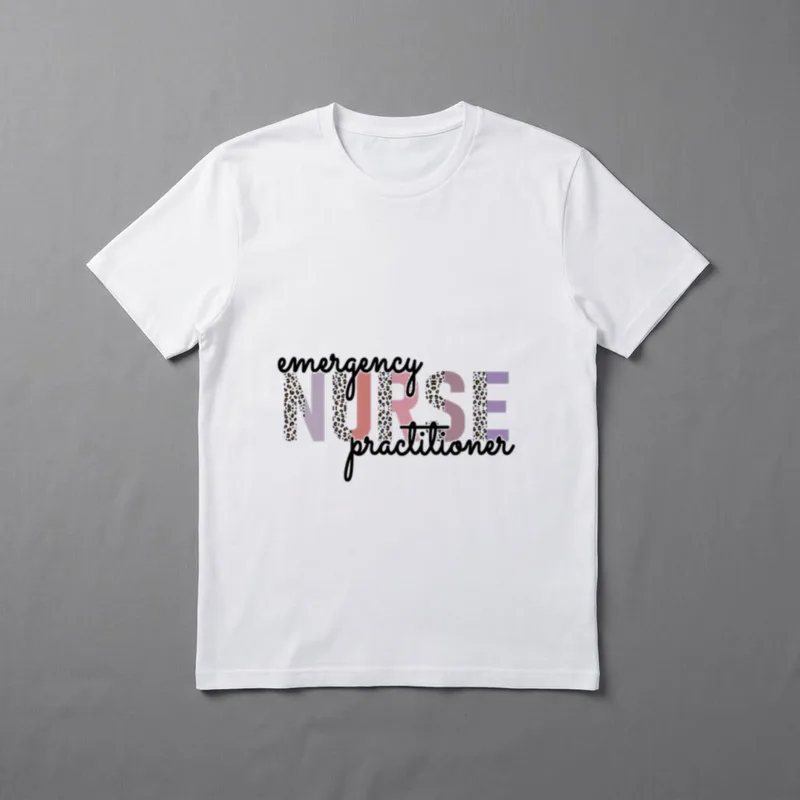 Emergency Nurse Practitioner ER Nursing Medicine T-Shirt – Classic T-Shirt in Black