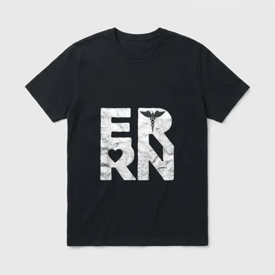 ER Emergency Room Registered Nurse Coworker T-Shirt – Classic T-Shirt in Black